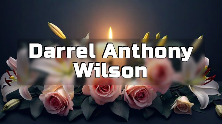 Darrel Anthony Wilson, Jacksonville, Florida