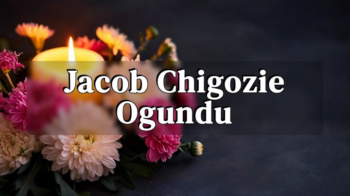 Jacob Chigozie Ogundu, Detroit, Michigan