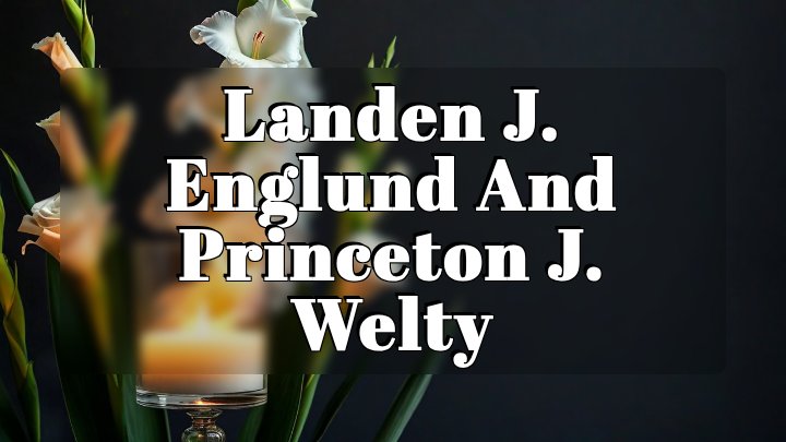 Landen J. Englund and Princeton J. Welty, County Highway G near Loomis Road, Town of Lake, Marinette County