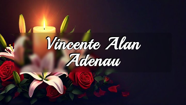 Vincente Alan Adenau, Burke County, North Carolina